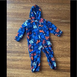 Columbia Toddler Fleece Bunting 18-24 Months